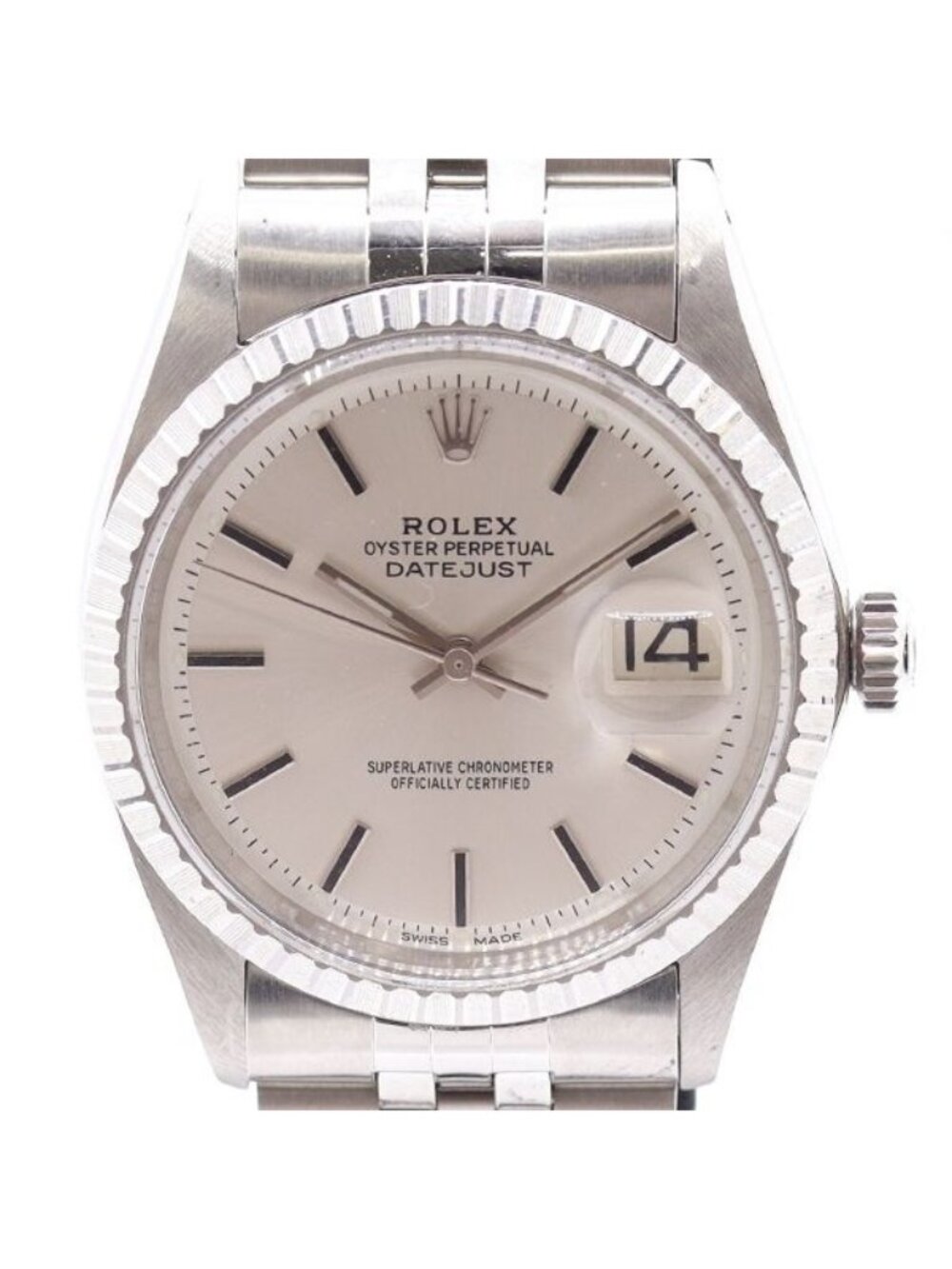 Rolex Datejust Automatic Date Silver Dial Watch